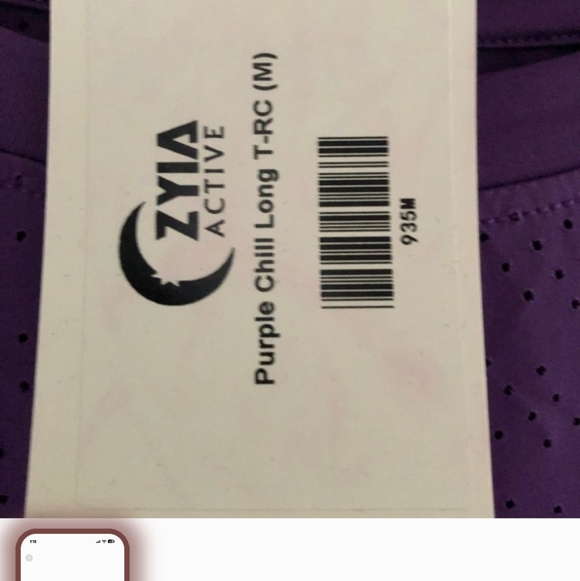 Zyia Active Purple Chill Long Sleeve XL - Picture 2 of 9